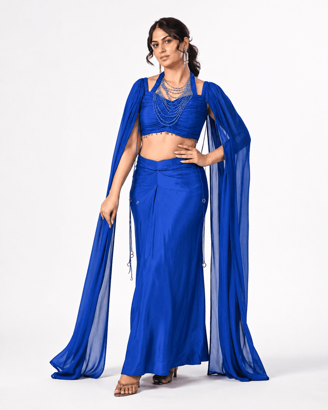 Sitara royal blue view 3