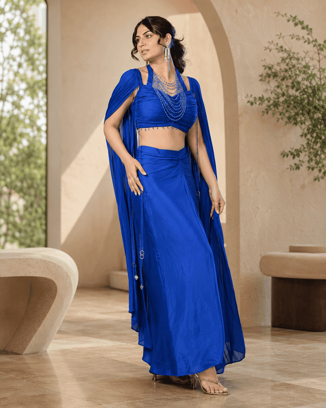Sitara royal blue view 4