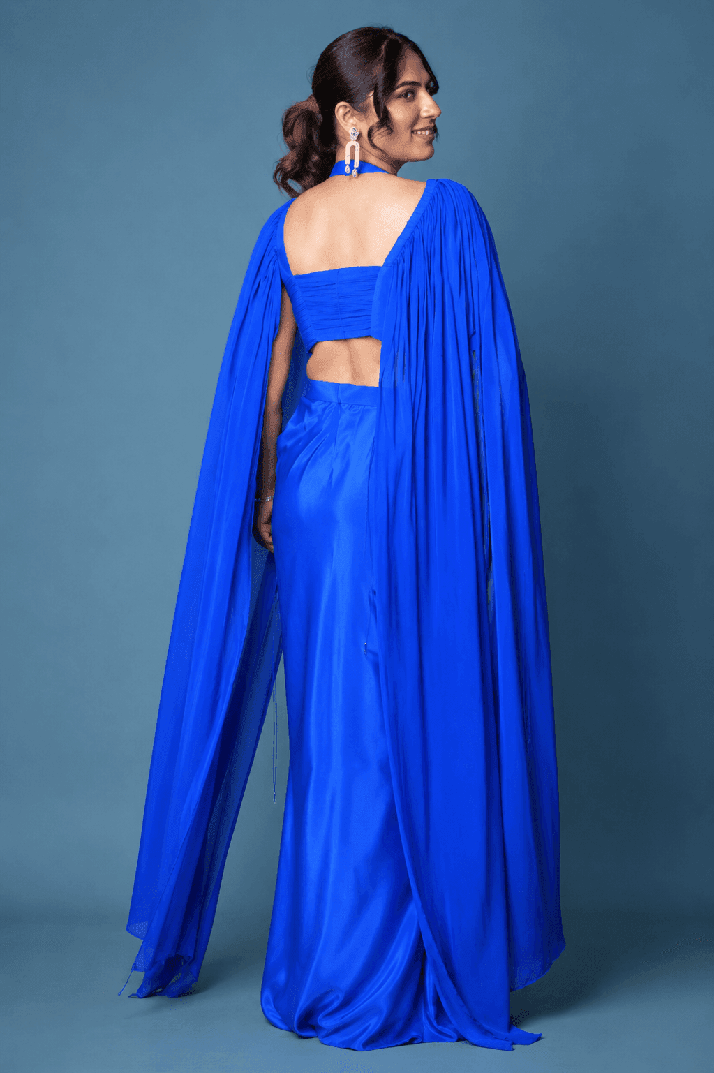 Sitara royal blue view 5